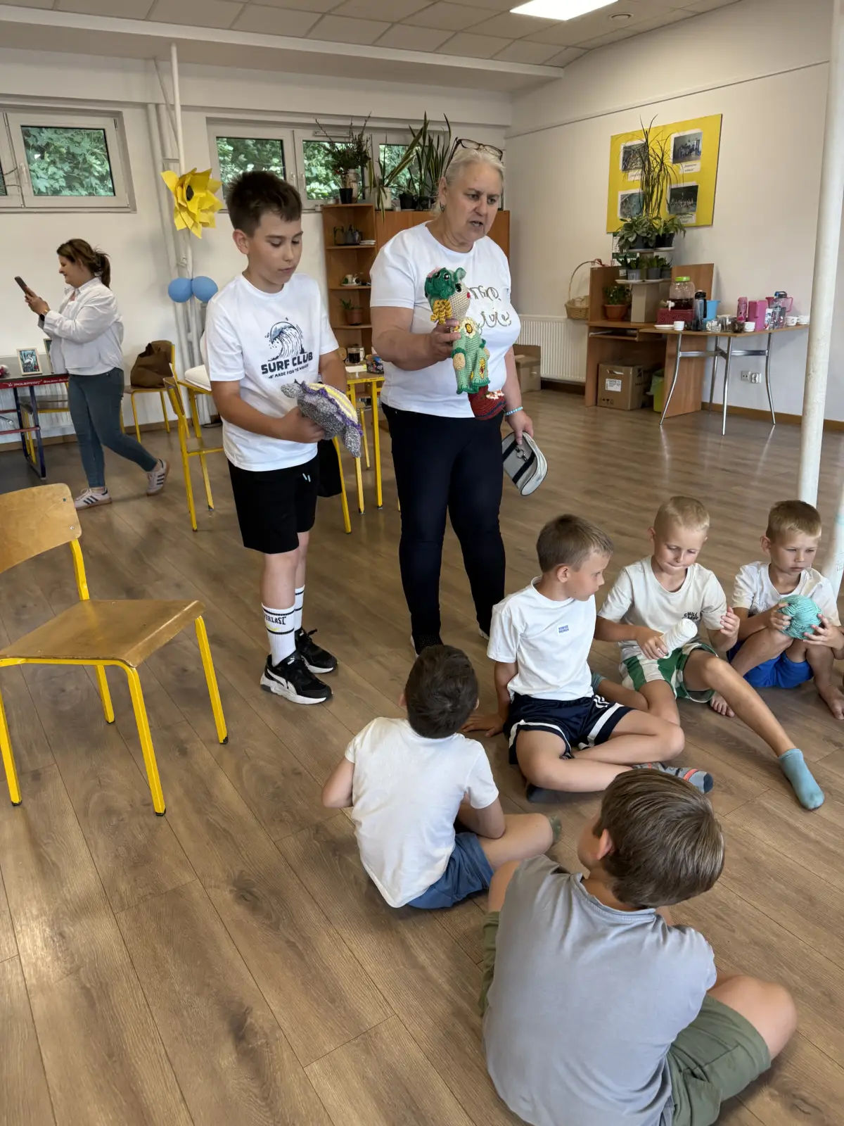Dzieci podczas zajęć wakacyjnych w ramach Akcji Lato 2026