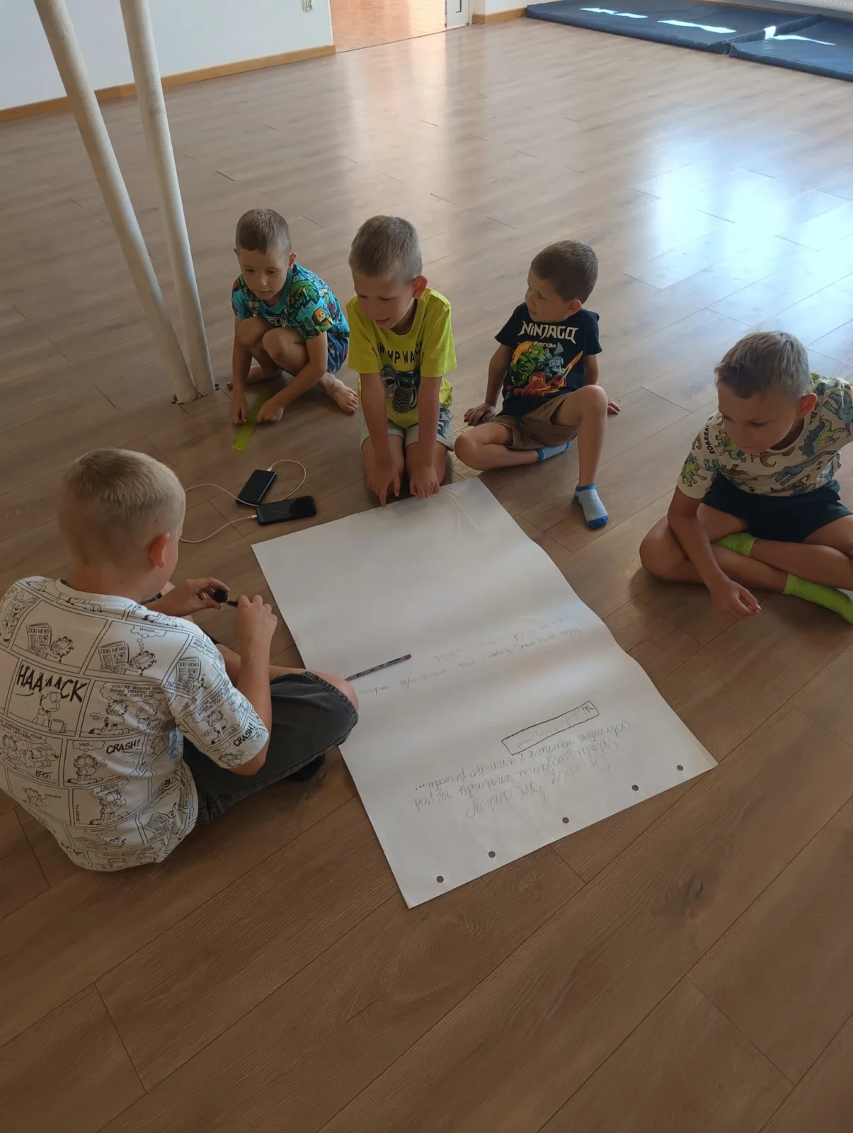 Dzieci podczas zajęć wakacyjnych w ramach Akcji Lato 2026