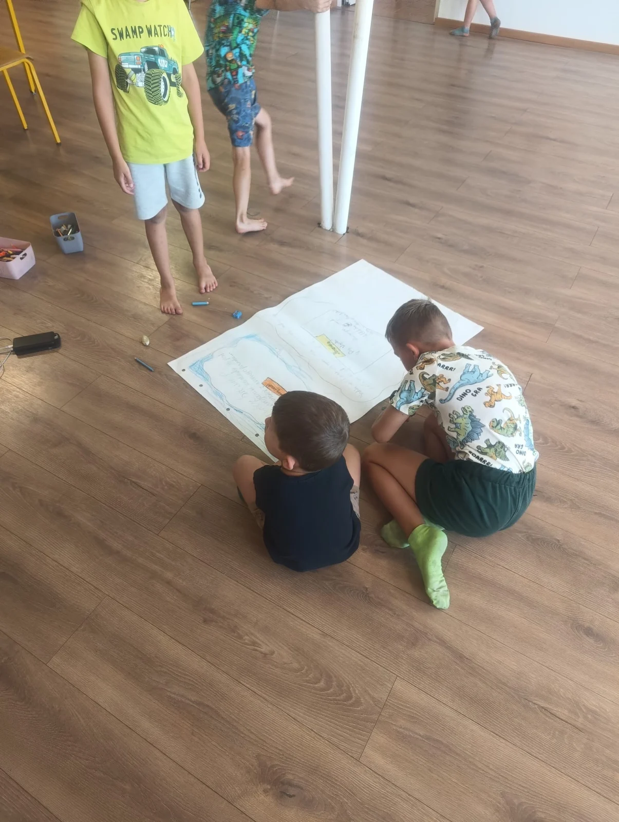 Dzieci podczas zajęć wakacyjnych w ramach Akcji Lato 2026
