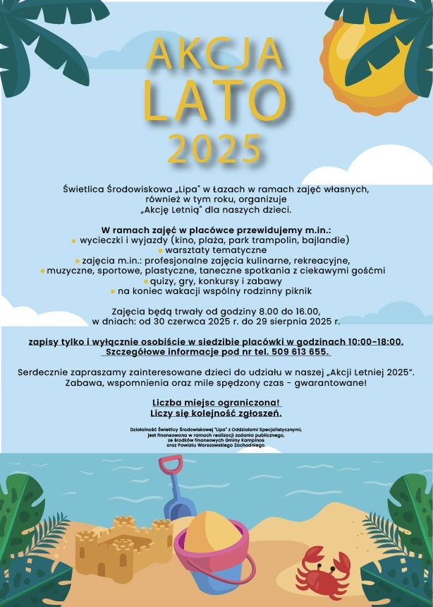 AKCJA LATO 2025 W ŚWIETLICY