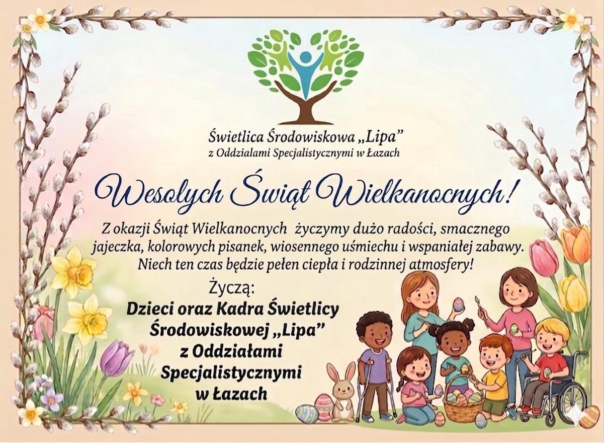 ŻYCZENIA WIELKANOCNE